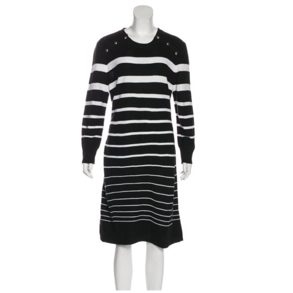 Calvin Klein Dresses & Skirts - Calvin Klein Striped Sweater Dress Size XL
